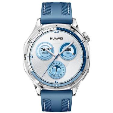 Imagem de Smartwatch Huawei Watch GT 5 Azul com 46 mm e 32GB, BIVOLT