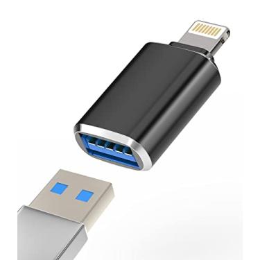 Imagem de Adaptador para iPhone OTG, leitor de cartão de câmera, Lightning para USB Flash Drive, teclado, mouse, hub MIDI, dongle compatível com Apple 11 12 13 Pro Max Mini XR X XS 7 SE 8 Plus iPad Air Piano