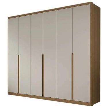 Imagem de Guarda Roupa Enseada Casal 6 Portas 9 Gavetas Rimo