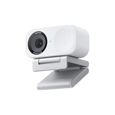 Imagem de Insta360 Link 2C - Webcam 4K para PC/Mac, sensor de 1/5.1 cm, moldura automática, HDR, microfone com cancelamento de ruído AI, controle de gestos para streaming, chamadas de vídeo, jogos, funciona com