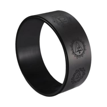 Imagem de Generic Roda de ioga, equipamento de alongamento de costas, anel de pilates antiderrapante, 31 cm, ferramenta de treinamento, equipamento de ioga, ferramenta, Preto