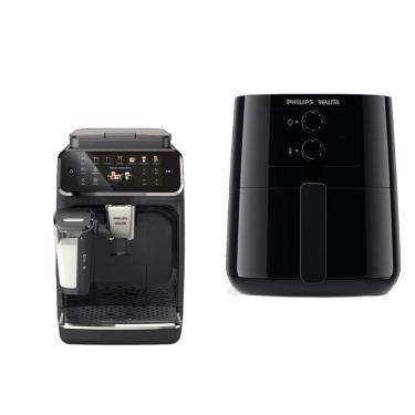 Imagem de Cafeteira LatteGo 4400 + Airfryer Série 3000