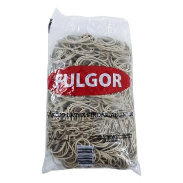 Imagem de Pacote De Elástico Látex Fino N18 Claro 1000g - Fulgor