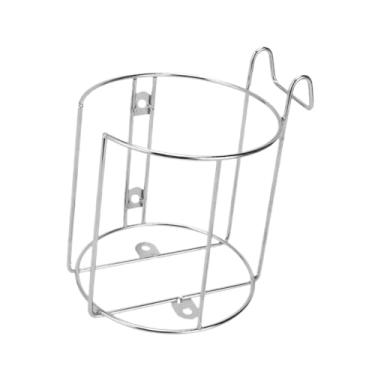 Imagem de Generic Suporte para copos de carrinho de compras Suporte para bebidas Fácil de instalar Organizador de garrafas portátil simples e resistente para pendurar