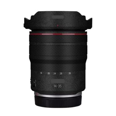 Imagem de RF 14-35 4 Adesivo de lente de câmera para Canon RF 14-35 mm F4 Macro Coat Wraps Película Protetora Vinil Decalque Skin (Contorno Preto Brilhante)