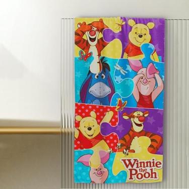 Imagem de PC Boys Toalha de banho macia com capuz e personagem licenciado oficial infantil (Winnie, 40 x 60)
