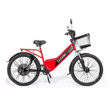 Imagem de Bicicleta Elétrica - New Full 800w Lithium - Vermelha - Duos Bikes