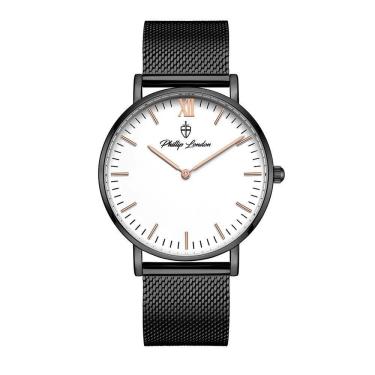 Imagem de Relógio Masculino Greenwich Mesh White Black 40mm