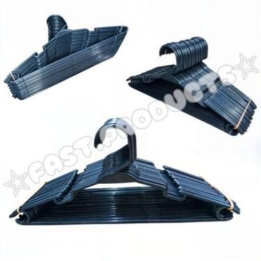 Imagem de KIT cabide infantil juvenil 50 unidades  - J.F INDUSTRIA 