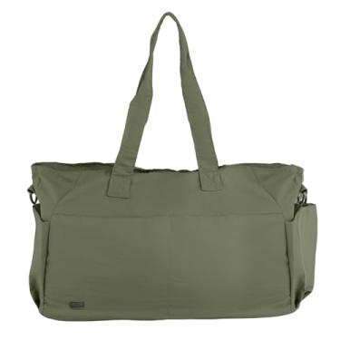 Imagem de Bolsa Feminina De Ombro Grande Academia Yoga Viagem Passeio Trabalho Faculdade Espaçosa Estilosa Multiuso (VERDE)