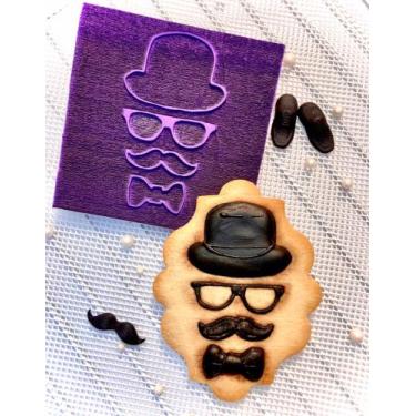 Imagem de B2 carimbo para biscoitos confeitaria artesanato dia dos pais - confei