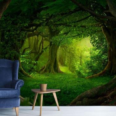 Imagem de Papel de Parede Paisagem Floresta Natureza Sala Painel - 076pcp - Allo