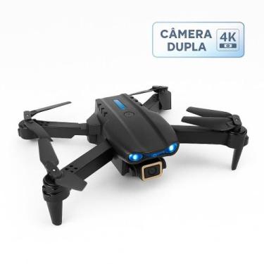 Imagem de Drone S89 Câmera Dupla 4K WiFi FPV Modo Sem Cabeça Gestos e Retorno Rá