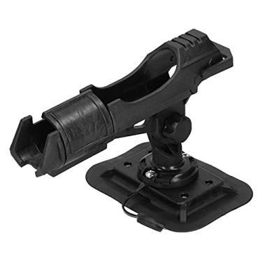 Imagem de Asixxsix Porta de Barra de Pesca, 360 Graus de Barco de Caiaque Rotativo de 360 Graus Com Snaps de Engrenagem para Forte Estabilidade, Slot de Bobina de Proteção e Anel de Retenção