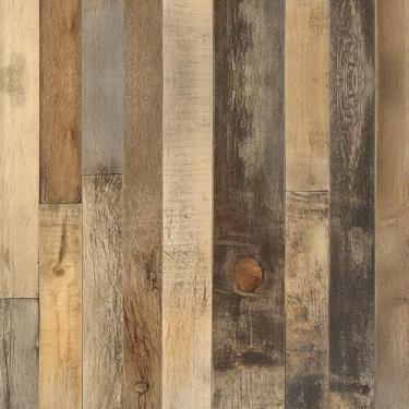 Imagem de Papel de parede marrom claro de grão de madeira 45 cm x 300 cm Papel de parede de vinil para decoração de parede de casa moderno vintage papel de contato para cozinha corredor cabideiro sala de estudo