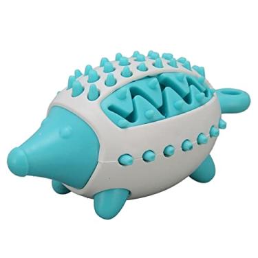 Imagem de Zhjvihx Brinquedo de Quebra-Cabeça para Limpeza de Dentos de Cachorro, Alimentação Lenta, Promove Exercícios, Distribui Comida de Cachorro, Resistência Brinquedo a Mordidas Livres de (Azul)