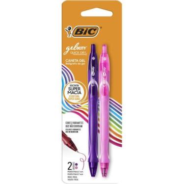 Imagem de Caneta GEL BIC Quick DRY RS/RX Blister