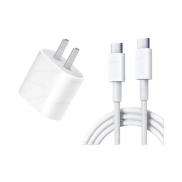 Imagem de Carregador Rápido Tipo C De 40W Para iPhone 16 15 17 14 13 12 11 pro M