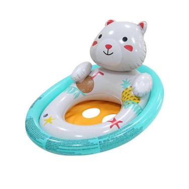 Imagem de Boia para bebês de 1 a 3 anos Bestway no formato de animais-Unissex