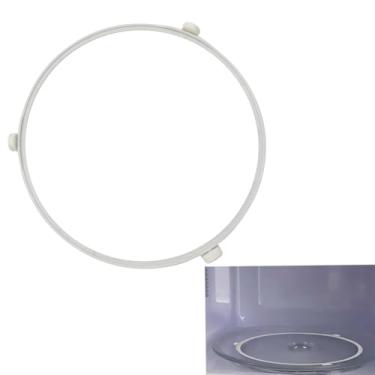 Imagem de 1 pacote WB06X10705 Anel de mesa giratória de micro-ondas, rolo de anel rotativo, para micro-ondas GE, anel interno de substituição, anel de rolo de micro-ondas, suporte de bandeja de placa de vidro