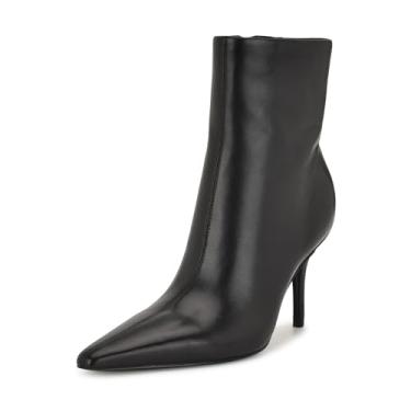 Imagem de Nine West Bota feminina Ohmy cano médio, Couro preto 002, 38