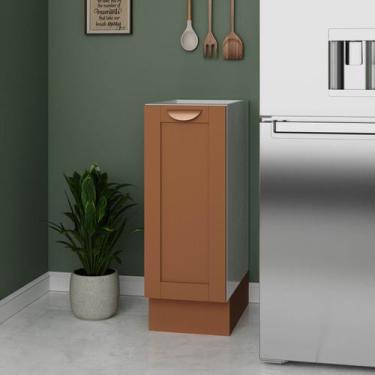 Imagem de Balcão 1 Porta 30cm sem Tampo Arizona CabeCasa MadeiraOriginals - Cabe