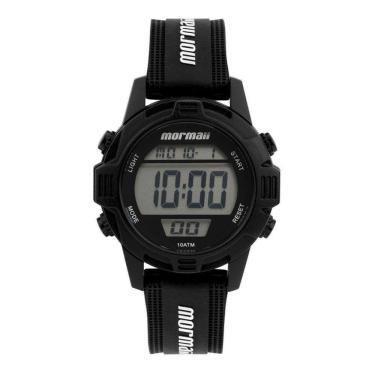 Imagem de Relógio Mormaii Masculino Ref: Mo13800b/8p Infantil Digital Black