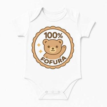 Imagem de Body Personalizado Bebê 100% Fofura - Baby da Moda