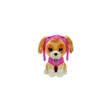 Imagem de Brinquedo de pelúcia Paw Patrol Skye 17cm - Série animada Paw Patrol -