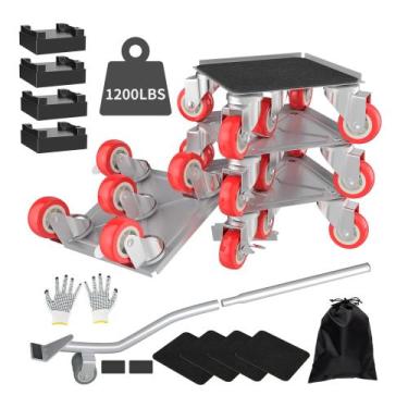 Imagem de Painel de aço carbono Dolly MYUEA Heavy Duty 1800LBS