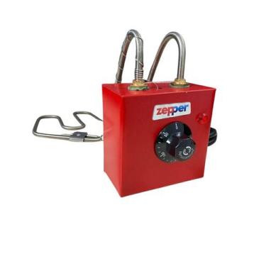 Imagem de Resistencia Fritadeira Elétrica 7 litros Termostato Zepper, Vermelho, 