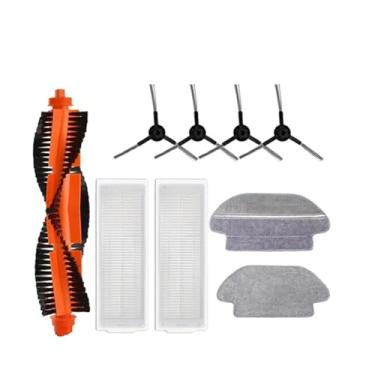 Imagem de Compatible With XMI Mijia Mi Robot Vacuum-Mop Pro STYTJ02YM 2S / 3C / Conga 3490 Viomi V2 PRO V3 SE Main Side Brush Hepa Filter Mop Part(Orange)