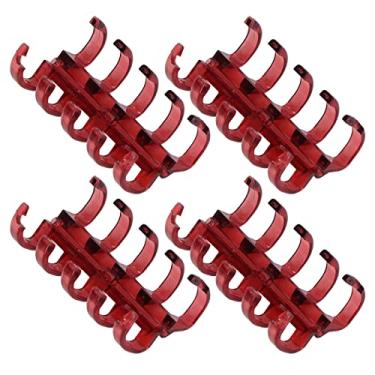 Imagem de AYNEFY Office Office Supplies Plastic Transparent Segmented Planejada de Folhas Soltas de 11 Mm de Espessura de Ligação 60 Folhas de Escritório Material para Escritórios Shcools Alunos Professores