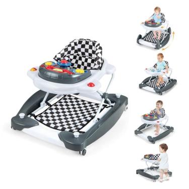 Imagem de Andador 6 em 1 para Bebê BABY JOY com Música, Luzes, Modo Balanço – Altura Ajustável para Meninos e Meninas de 6 a 18 Meses.