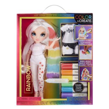 Imagem de Boneca Rainbow High Criar Aquarela Olhos Azuis  - MGA