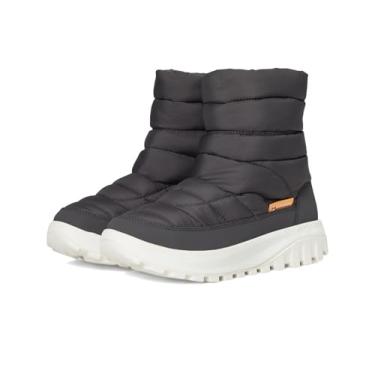 Imagem de Columbia Bota de neve feminina Snowtrot Mid, Tubarão/pêssego, 9 Wide