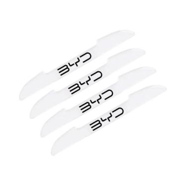 Imagem de Tiras Anticolisão Para Portas De Carro BYD F3 E6 Yuan plus Atto 4PCS A