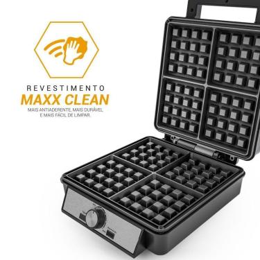 Imagem de Waffle Maker Philco 5 Temperaturas 4 Waffles PWM04A 110V