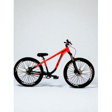 Imagem de Bicicleta Hupi Naja Cubo Barulhento Camaleão grau Single, Vermelho