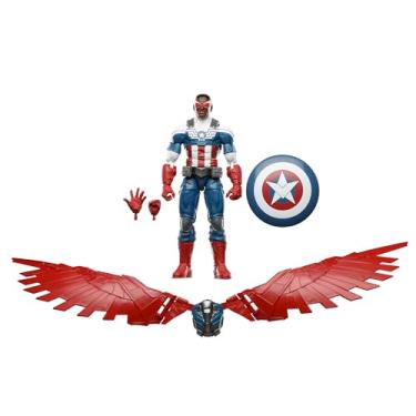 Imagem de Boneco F9082 autêntico Hasbro Marvel Legends Series Capitão América, símbolo da verdade, 15 cm