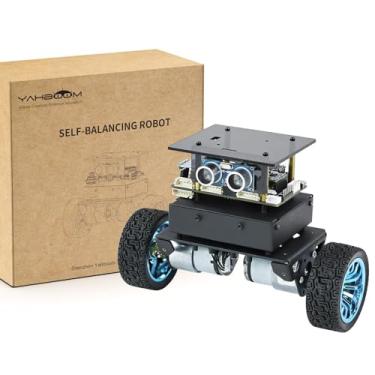 Imagem de Yahboom STM32 2wd Self-Balancing Robot,Two-Wheeled Intelligent Robot Chassis Kit,PID Obstacle Avoidance Encoder Motor (Standard Kit)