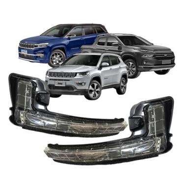 Imagem de Pisca Seta Lanterna Retrovisor Jeep Compass Commander Fiat Toro 2017 a