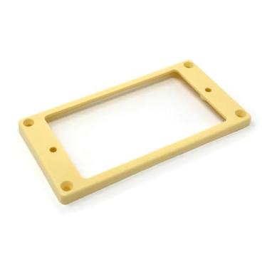 Imagem de Vintage Forge Anel de montagem Humbucker inferior curvado em creme inclinado (5 mm-7 mm) compatível com guitarras Epiphone HR190C-CRM