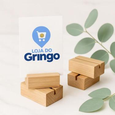 Imagem de Mini suporte para foto polaroid Pinus Suporte Para Fotos - A Loja do G