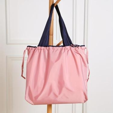 Imagem de Sacolas de compras coloridas reutilizáveis - laváveis na máquina, dobráveis | Sacolas de compras duráveis e leves