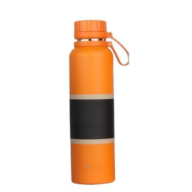 Imagem de Garrafa TéRmica Esportiva Adequada Para Fitness, Ciclismo E Atividades Ao Ar Livre(Laranja,850ml WL-8046)