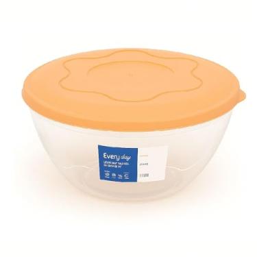 Imagem de Pote Tigela Saladeira Tampa Bowl Redondo Multiuso Saladas