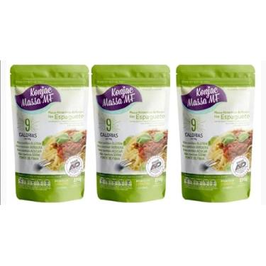 Imagem de Kit 03 Konjac Massa Tipo Espaguete de 270g