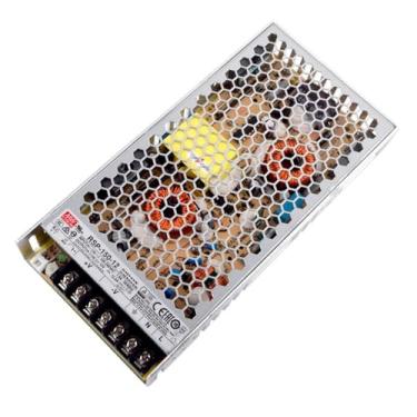 Imagem de Mean Well 150W Computador De Mesa Fonte De AlimentaçãO Semi Modular Teste De TensãO Rgb Com FunçãO Pfc E VariáVel De Bancada De SaíDa úNica 12V 12.5A (RSP-150-12 12V/12.5A/150W/PFC Supply)