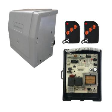 Imagem de Kit Motor Para Portão De 1500kg Dc80, 5mts Corr - 2 Controle